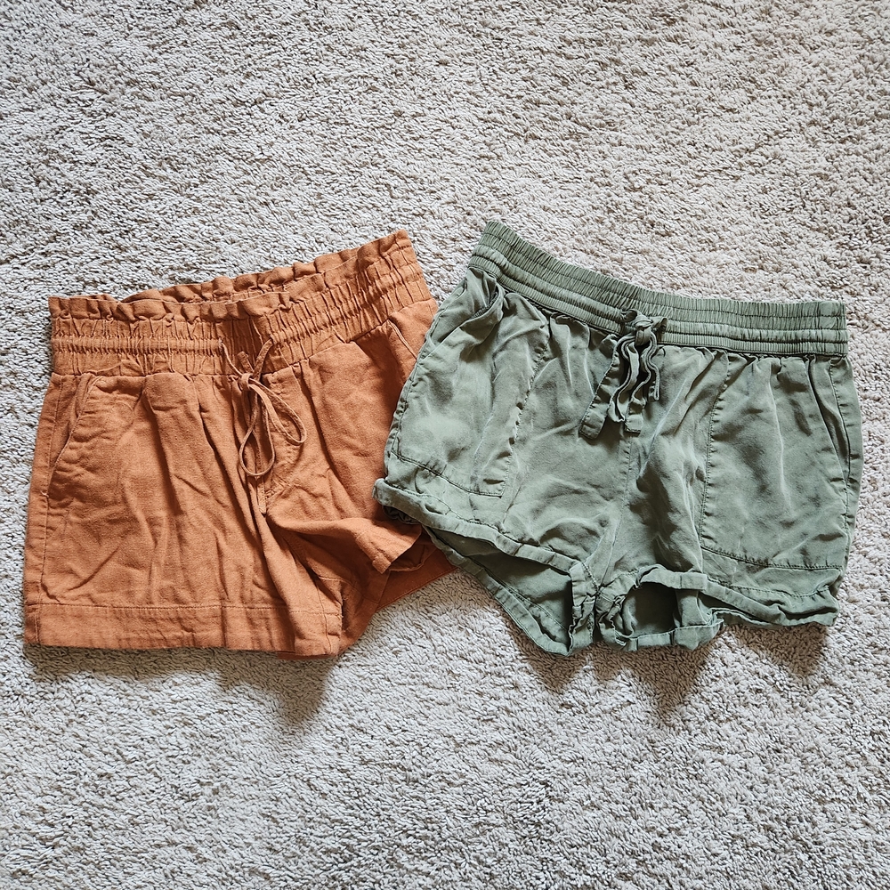 a new day Women's Shorts - Rust and Olive